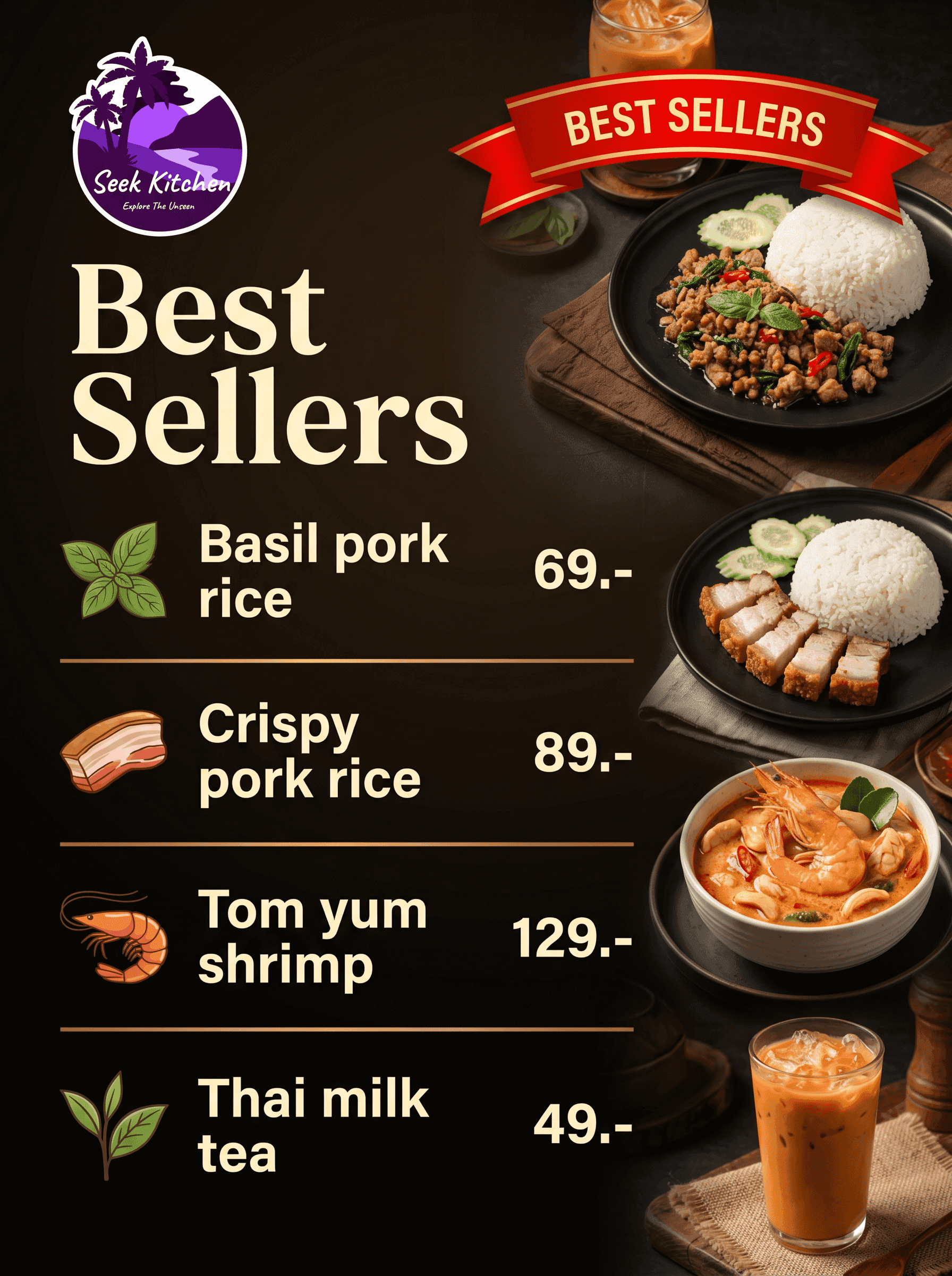 Price Menu Poster preview